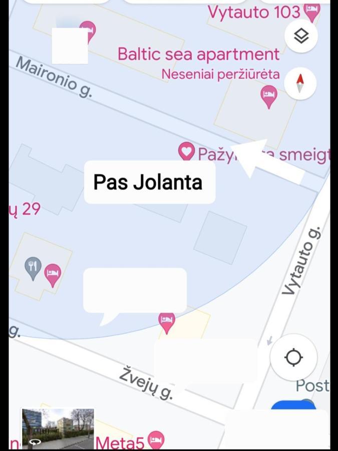 Pas Jolanta Apartamento Palanga Exterior foto